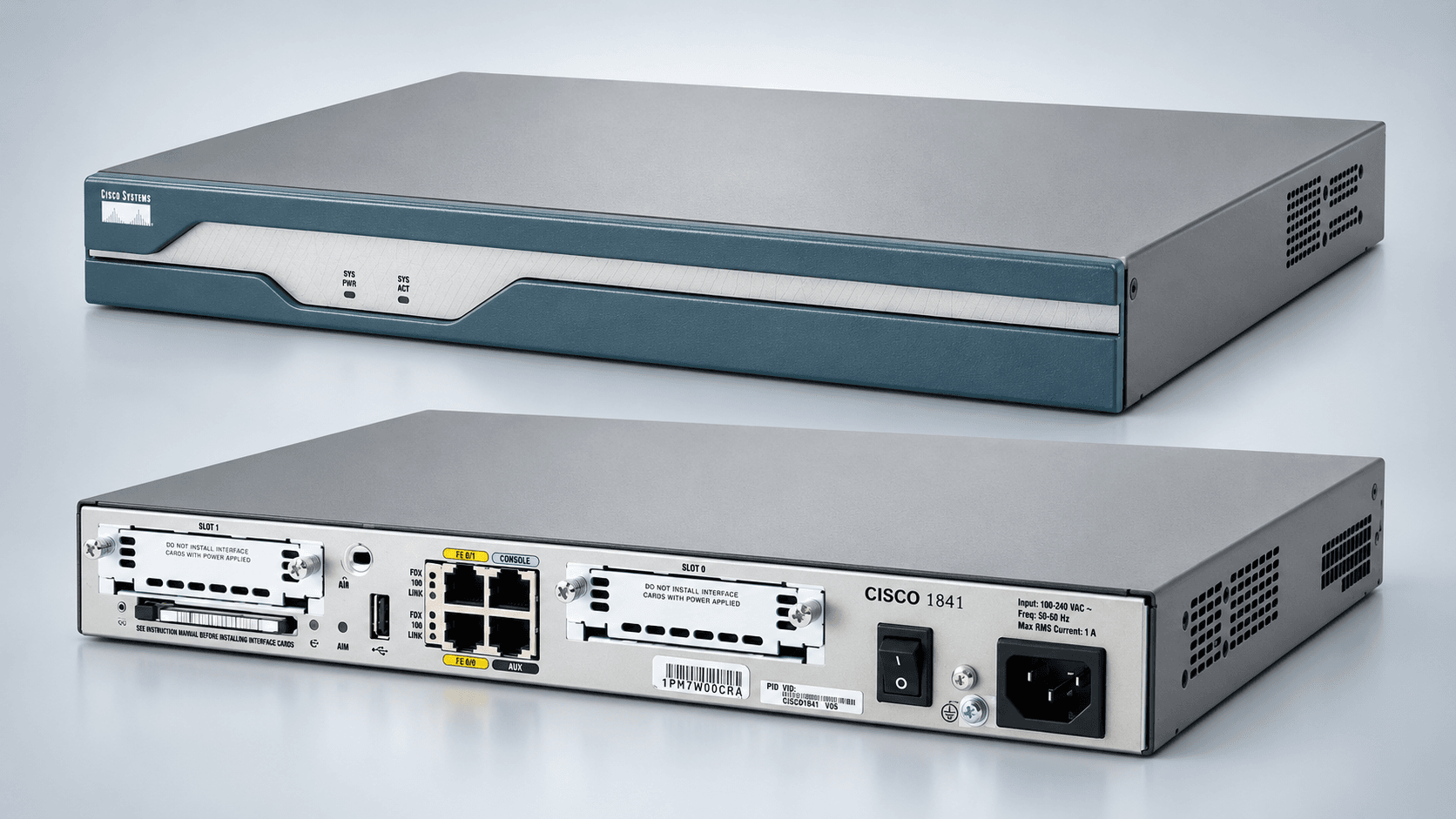 Cisco 1800 Series Integrated Services Routers product image 1
