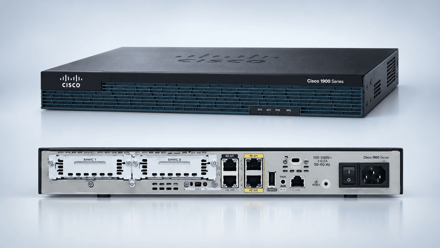 Cisco 1900 Series Integrated Services Routers product image 1